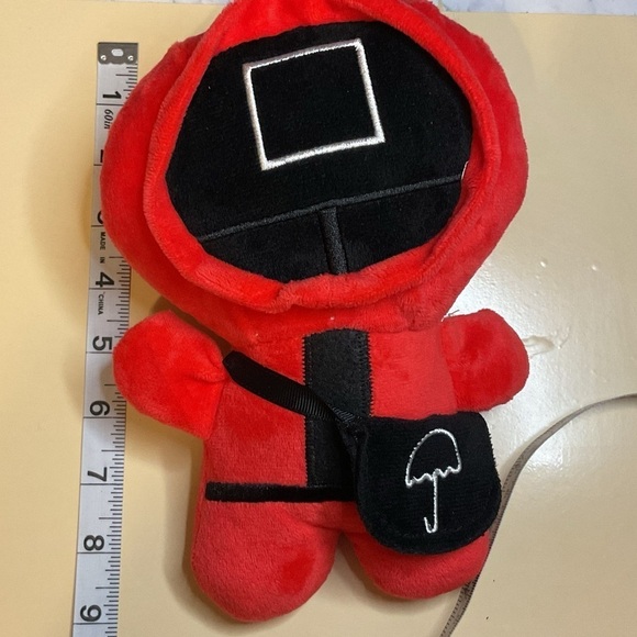 Squid Game Plush Toy Stuffed Character Toy Red Square figure - Picture 4 of 6